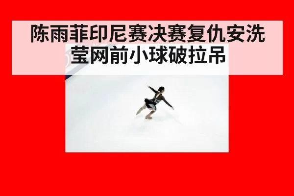 陈雨菲印尼赛决赛复仇安洗莹网前小球破拉吊